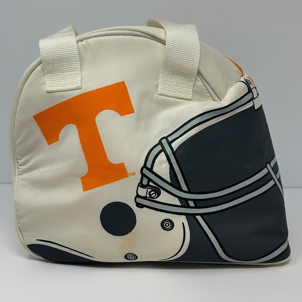 NWT Tennessee Volunteers Insulated Lunch Bag Helmet Graphic Orange White NCAA - Picture 3 of 11